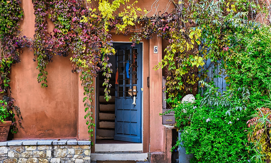 Offene Tür