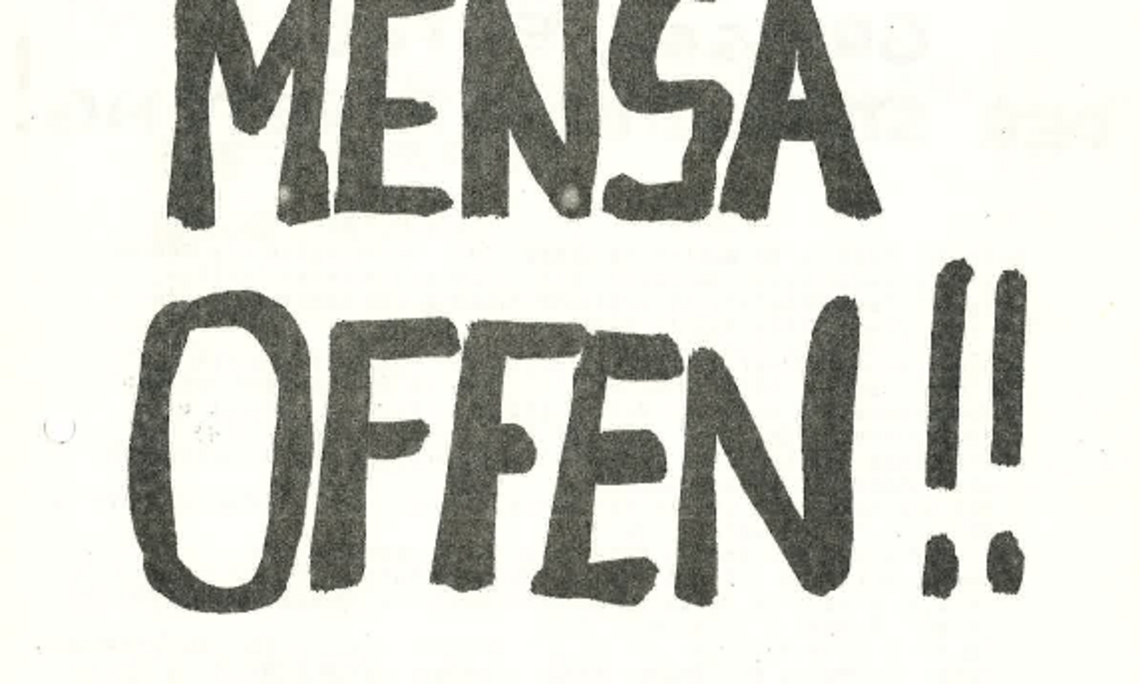 Mensa offen