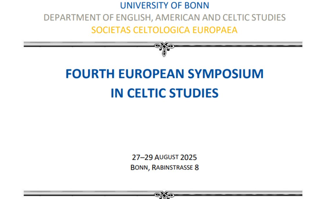 Fourth European Symposium in Celtic Studies