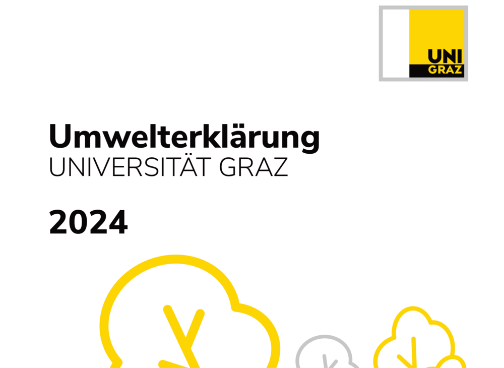 Banner der Umwelterkärung 2024 ©Uni Graz