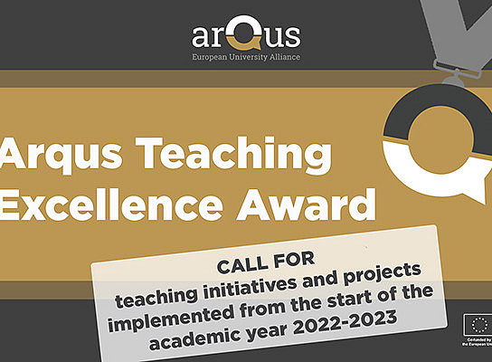 Call zum Arqus Teaching Excellence Award ©ARQUS University Alliance