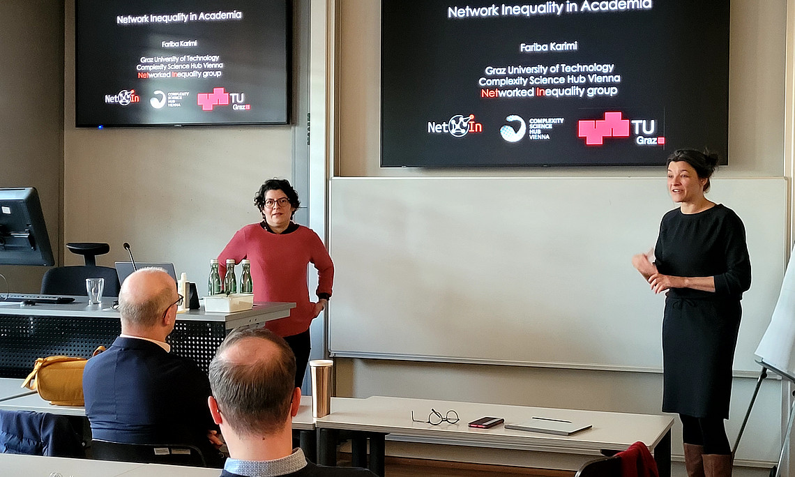 Vortrag „Network Inequalities in Academia“