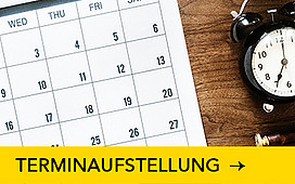 Terminaufstellung für UNISTART.wiss