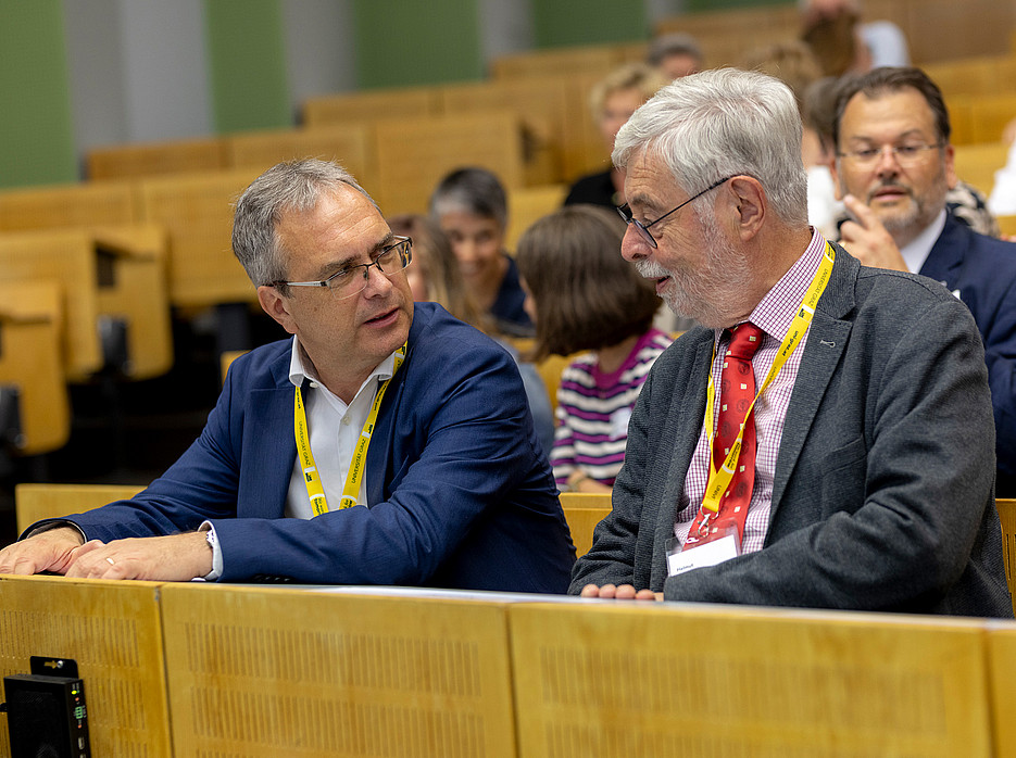 Peter Riedler und Helmut Konrad ©Uni Graz / Kanizaj