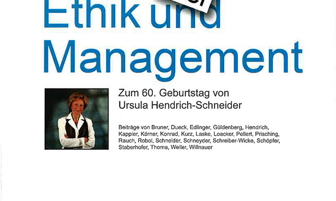 Cover des Buches Ethik und Management