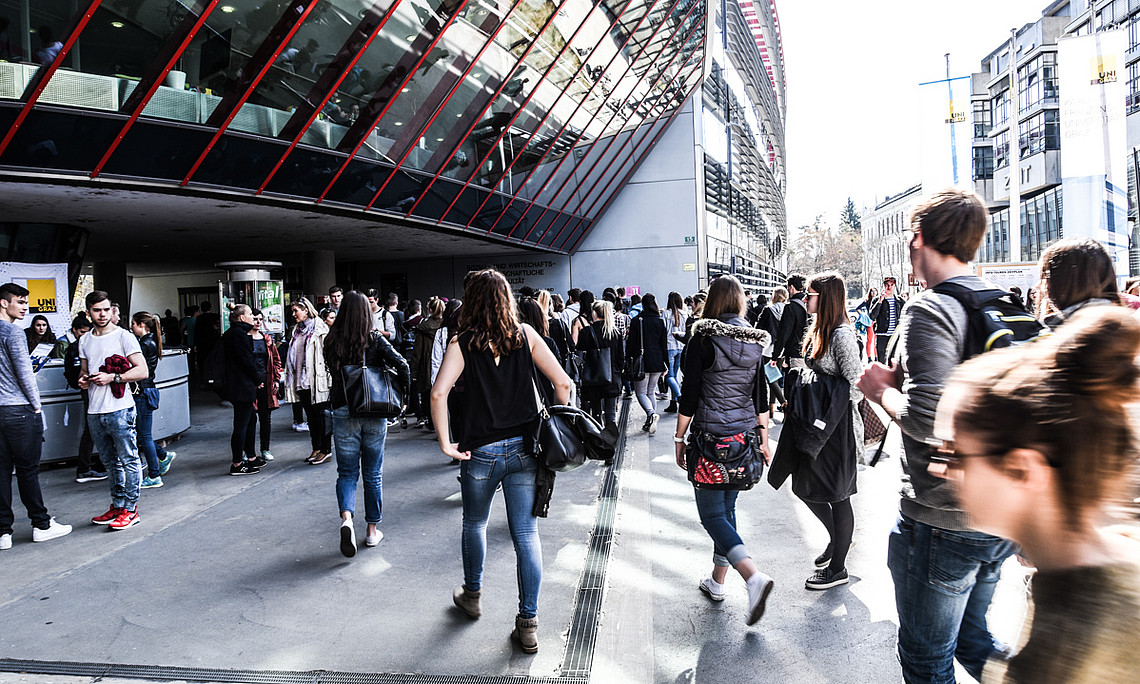 Tag der Offenen Tür an der Universität Graz: am 5. April 2018. Foto: Uni Graz/Tzivanopoulos