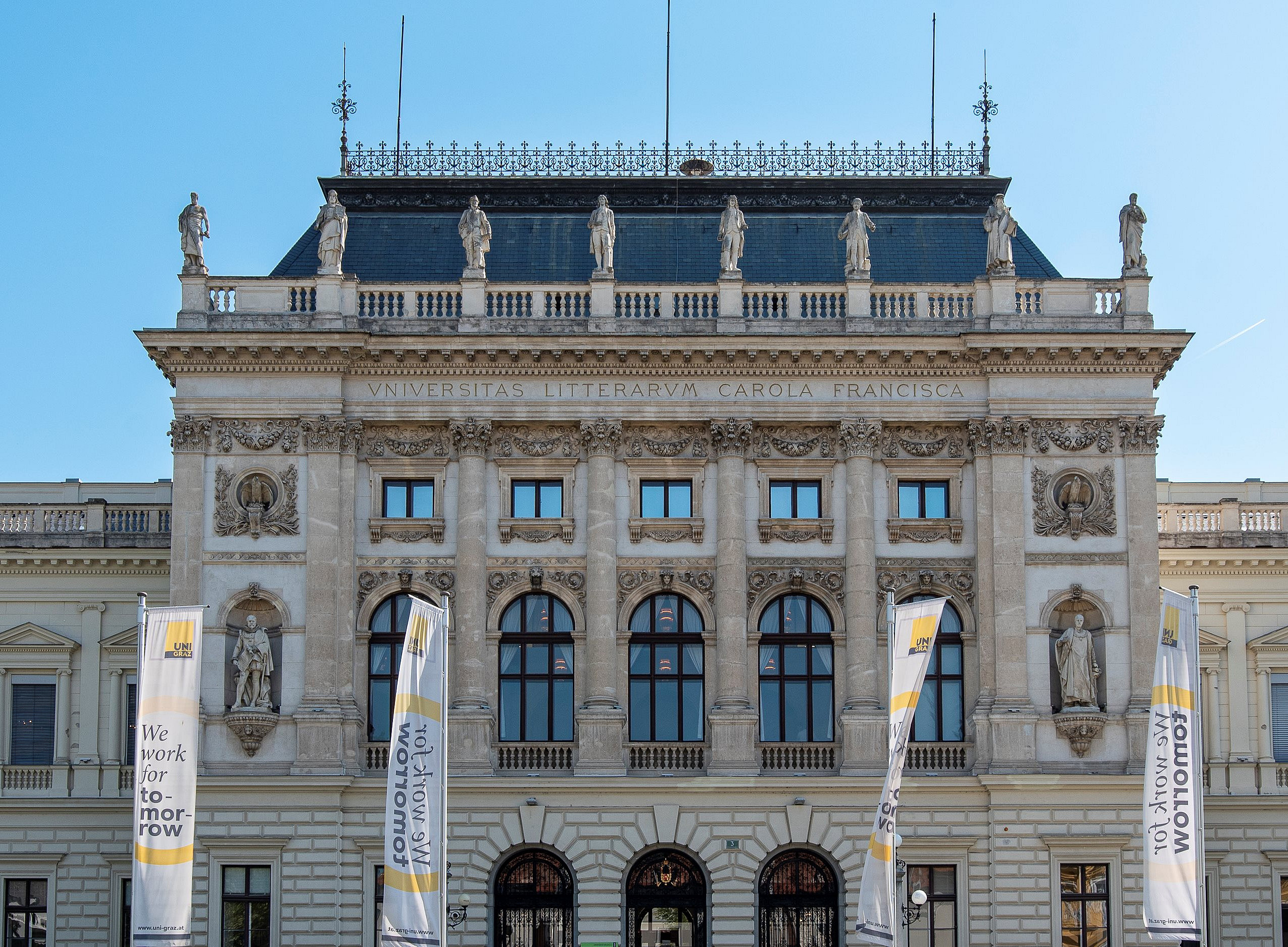 Foto Gebäude Uni Graz/Copyright Uni Graz 