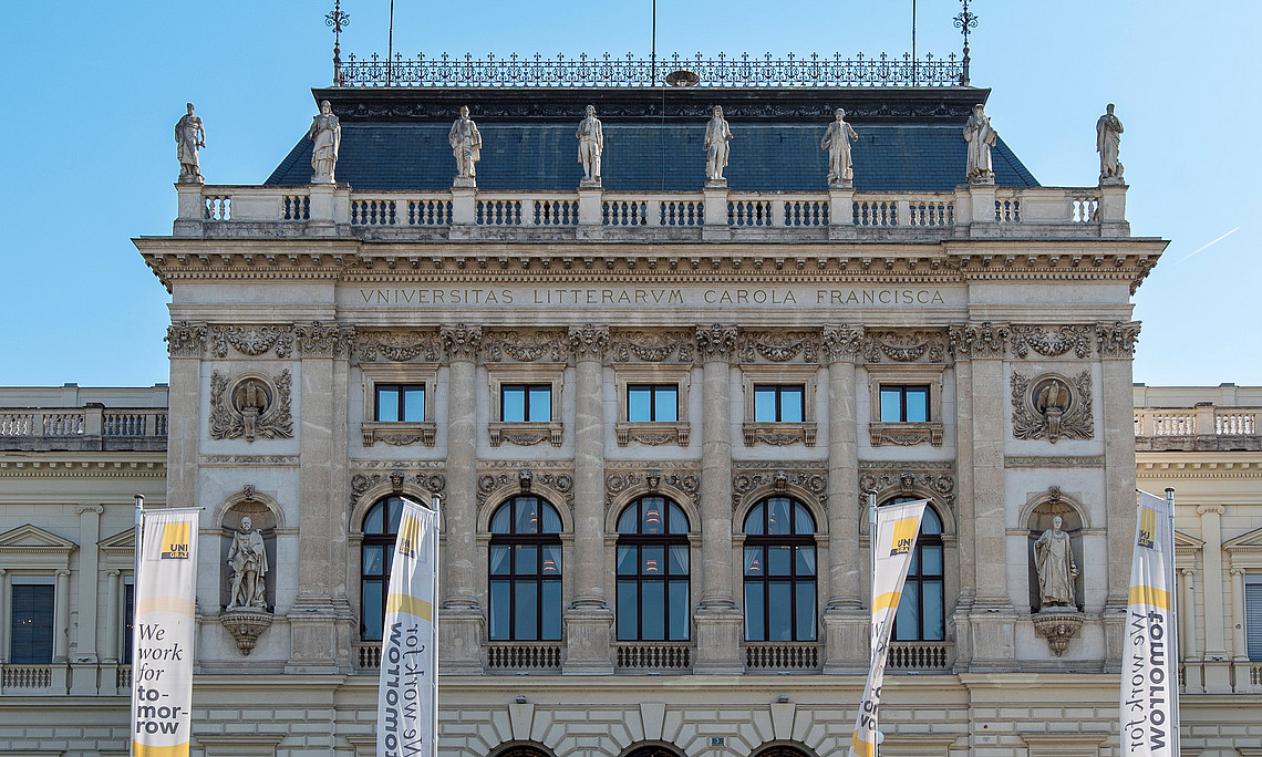Foto Gebäude Uni Graz/Copyright Uni Graz