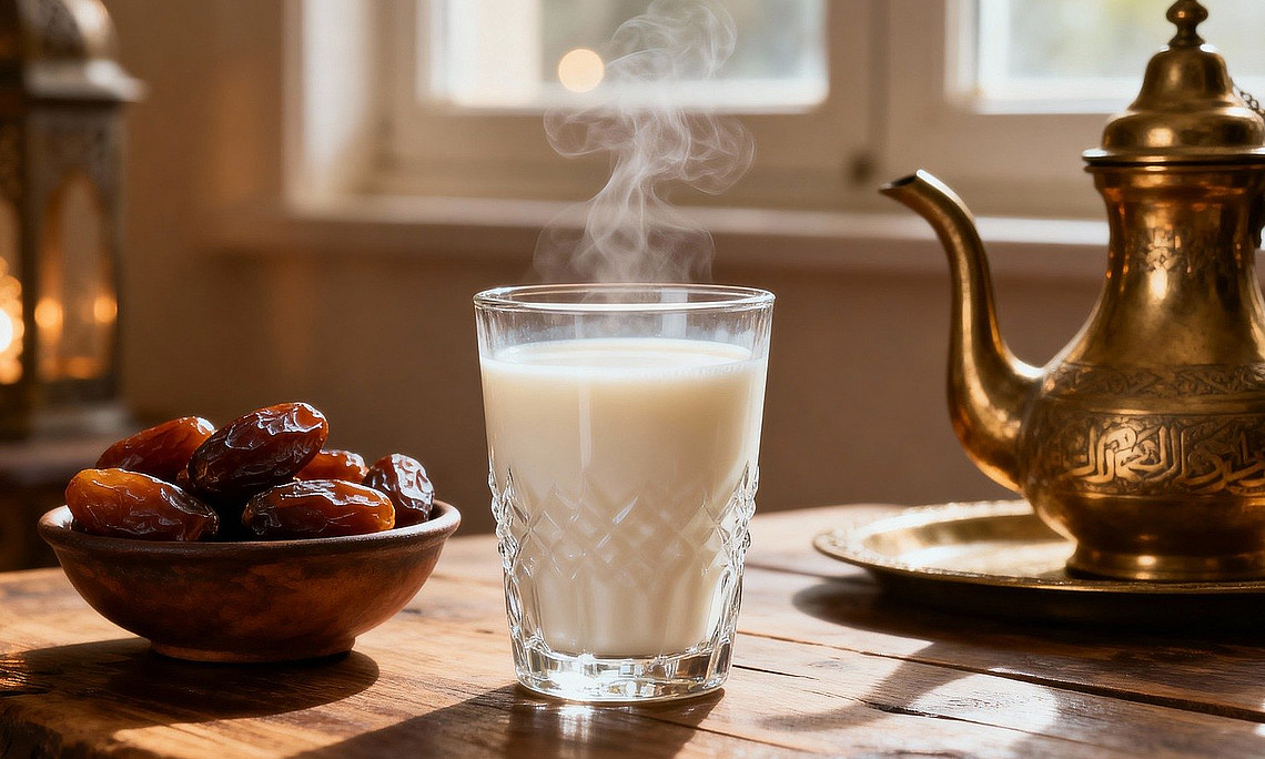 Ramaden, Fasten, Milch, Datteln