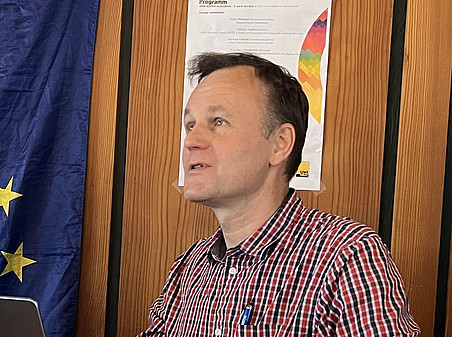 Vladislav V. Fomin, HFDT Workshop Entnetzung, Forschungsnetzwerk Human Factor in Digital Transformation HFDT Universität Graz ©Uni Graz/Staudegger