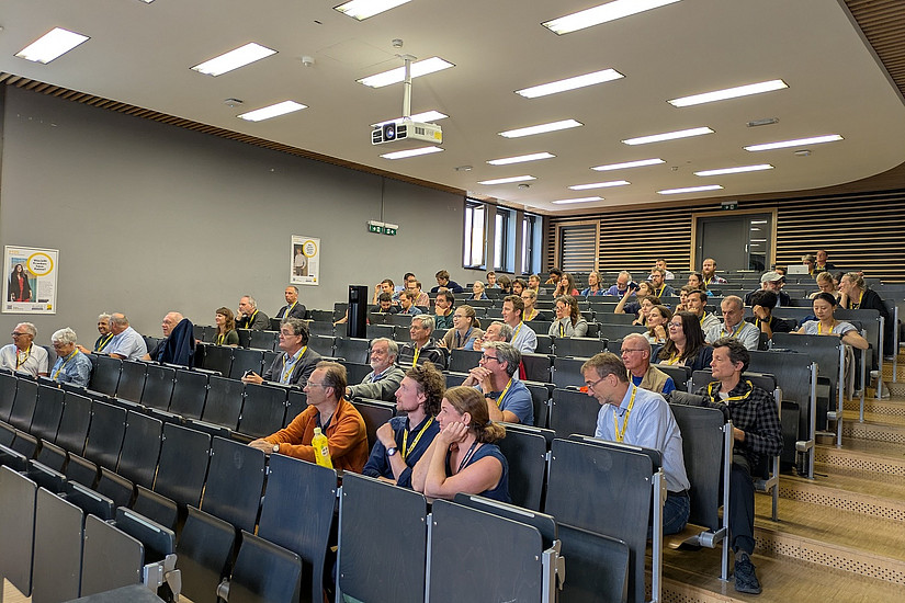 Auditorium beim Vortrag