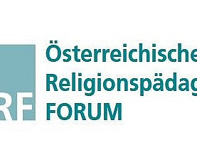 Österreichisches Religionspädagogisches Forum Schriftzug in türkis 