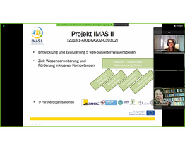 Screenshot IMAS II Event Overview