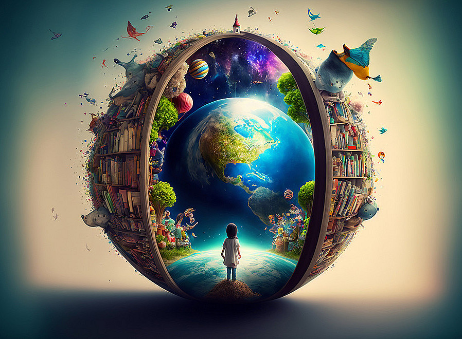 Unendliche Welt mit vielen Optionen ©Adobe Stock, KI-generiert 