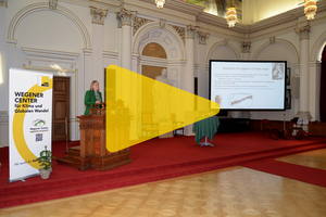 Gabi Hegerl in der Aula ©Uni Graz/CP-PICTURES