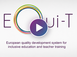 Videoscreen with EQui-T Logo 