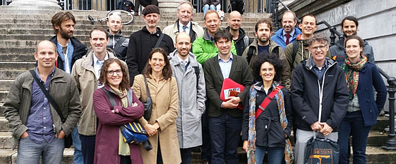 Project group at Kick-Off-Meeting in Brussels in 2016