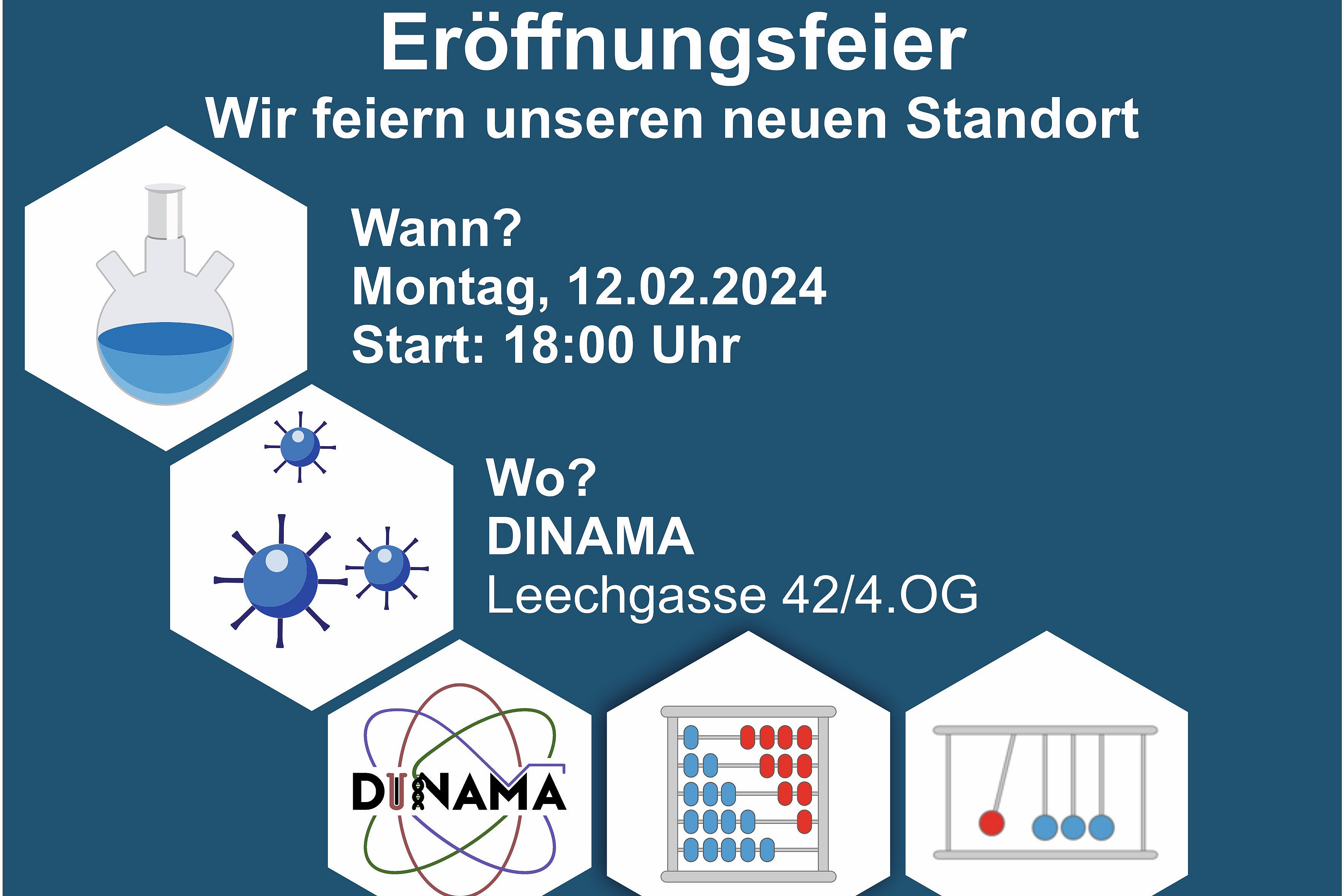 Flyer Eröffnungsfeier 