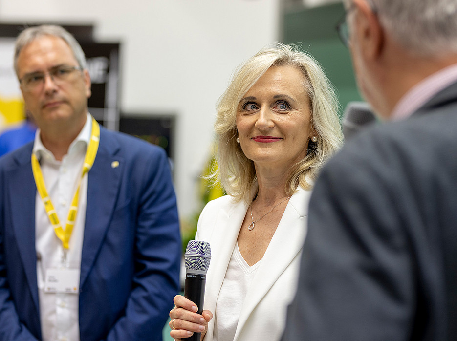 Beatrice Weinelt, Peter Riedler ©Uni Graz / Kanizaj