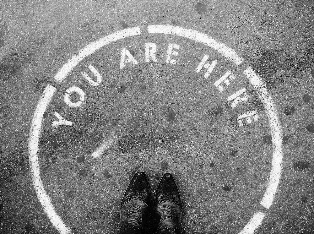 you are here 