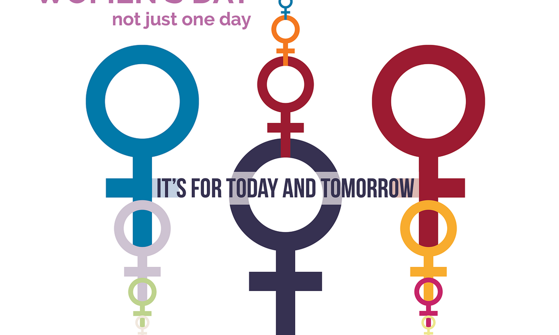Plakat zum Women's Day