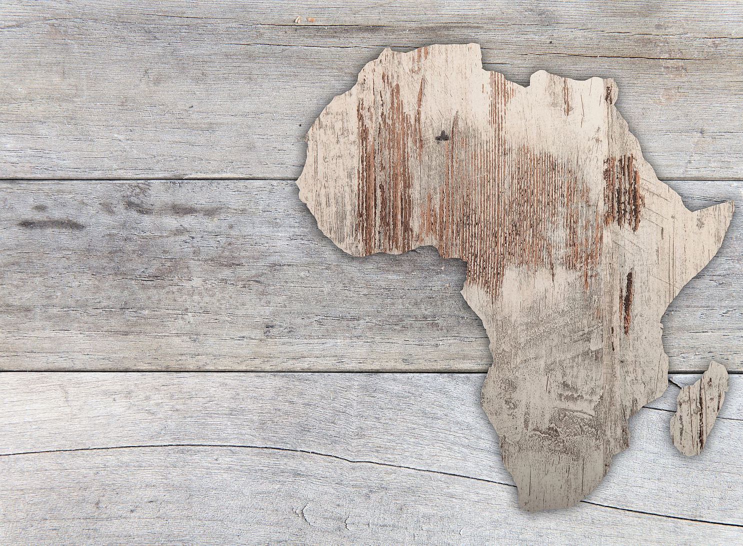 Afrikanischer Kontinent aus Holz © erllre by Adobe Stock