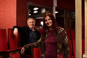Peter Schneider und Annemarie Seither-Preisler im Grazer Schauspielhaus