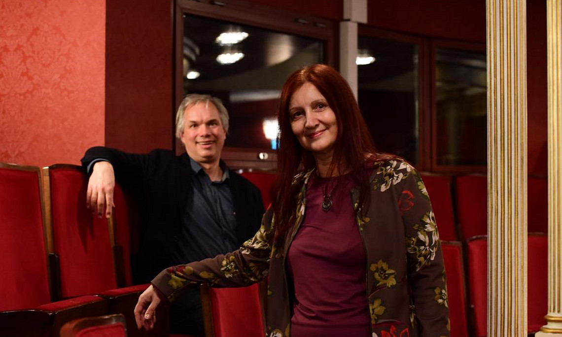 Peter Schneider und Annemarie Seither-Preisler im Grazer Schauspielhaus