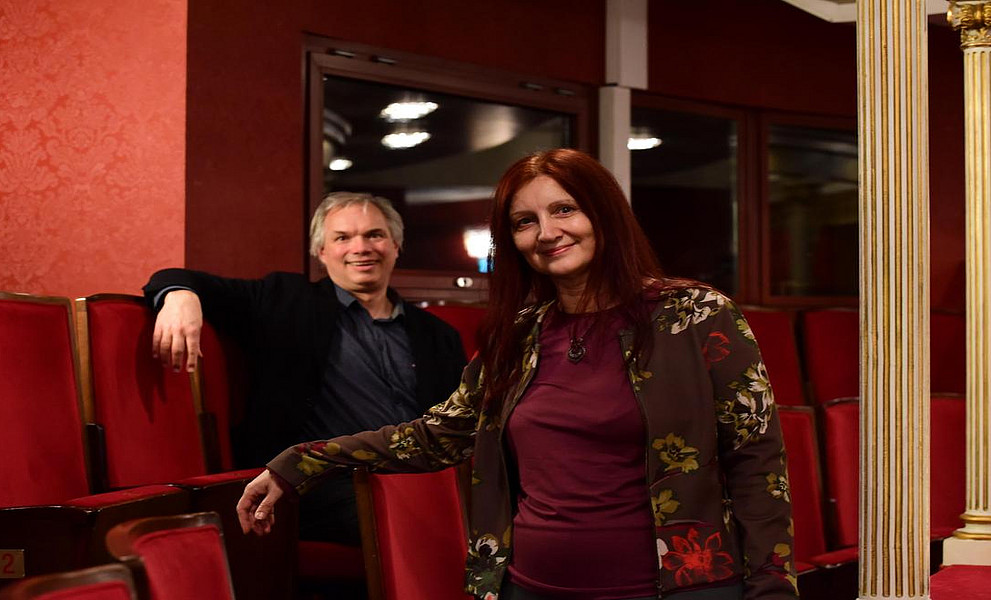 Peter Schneider und Annemarie Seither-Preisler im Grazer Schauspielhaus