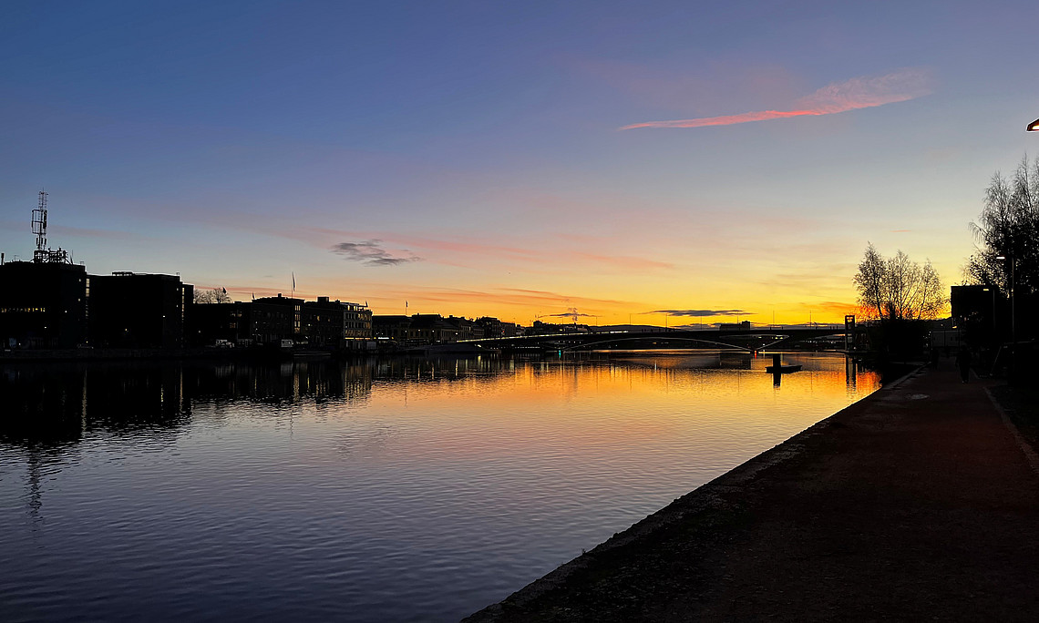 Sonnenaufgang in Norweger