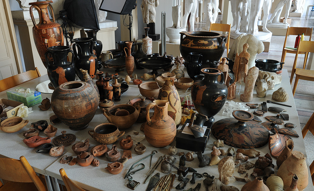 Originalfunde aus Antike und Mittelalter ©Institut für Antike Graz