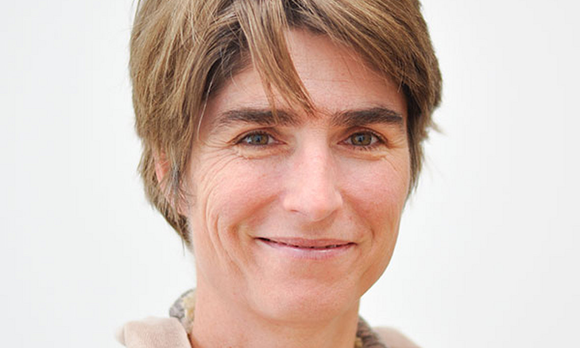 Mireille van Poppel untersucht, wie man speziell schwangere Frauen zu mehr Bewegung motivieren kann. Foto: Uni Graz/Tzivanopoulos. 