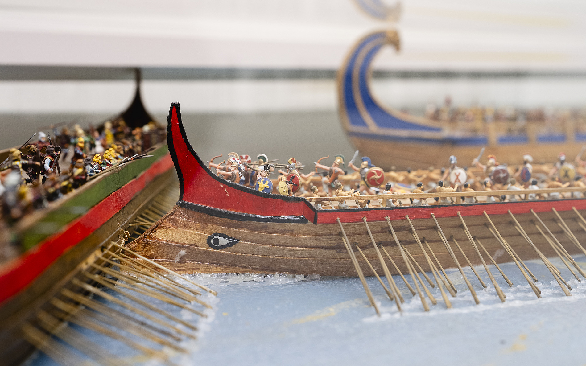 Modell der Schlacht von Salamis ©KANIZAJ photography