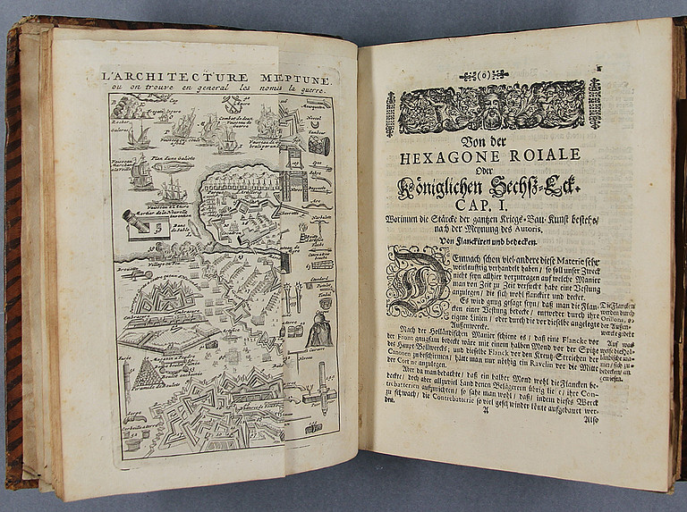 Neuer Festungsbau auf einem nassen oder niedrigen Gelände