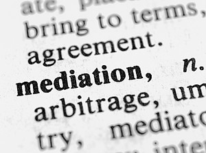 Nahaufnahme des Begriffs "Mediation" aus einem Wörterbuch ©egokhan - stock.adobe.com