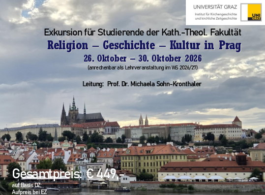 Plakat Exkursion Prag 