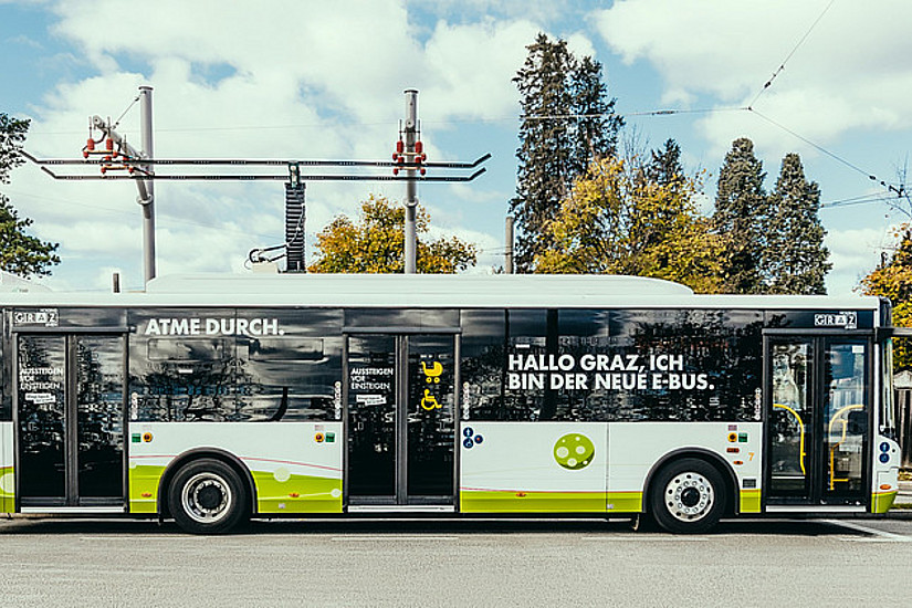 E-Bus der Graz Linien
