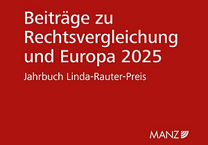 Buchcover Beiträge zur Rechtsvergleichung und Europa 2025 {f:if(condition: '', then: '©')}