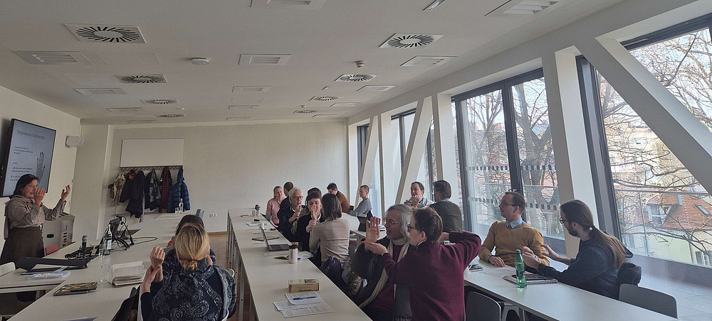 Workshop situation ©Elisabeth Holler