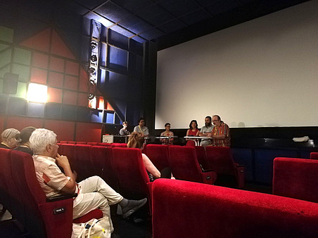 Blick über Publikum der Filmvorführung im Geidorfkino ©Joel Högl
