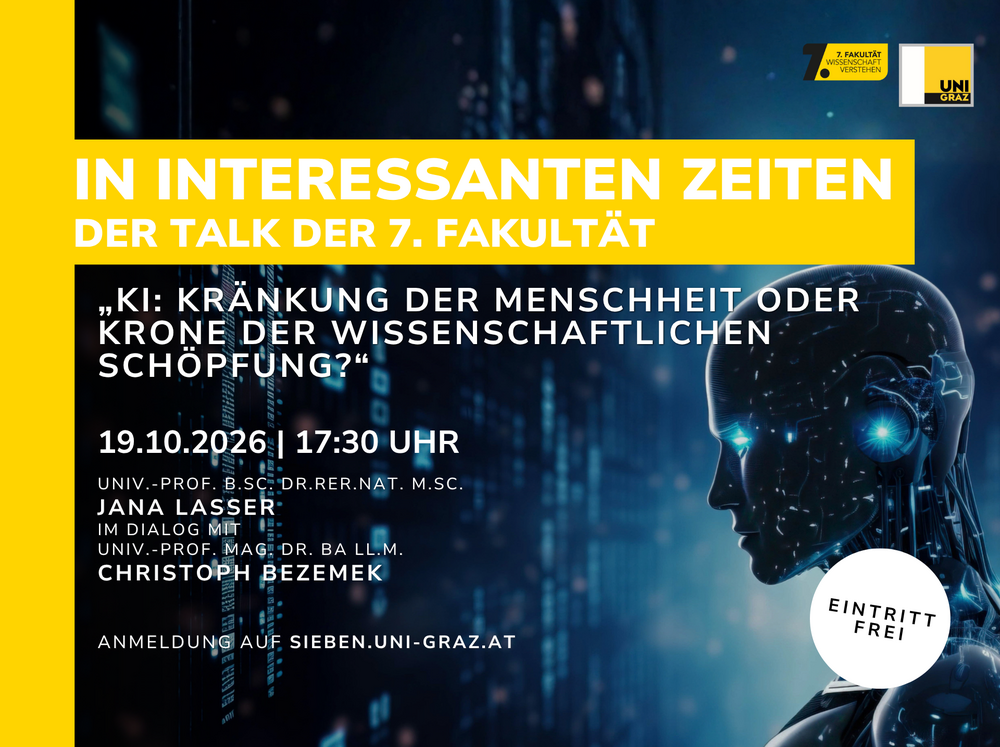 Talk der 7. am 19.10.2026 ©Uni Graz/Plattner