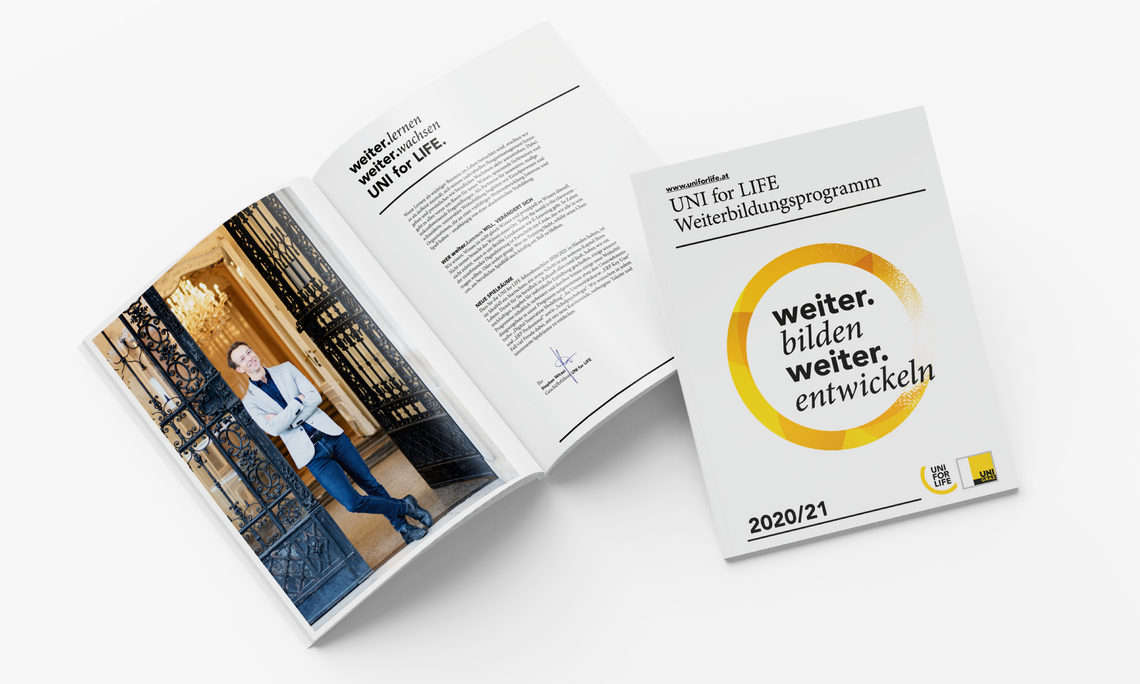 UNI for LIFE Weiterbildungsbroschüre 2020/21