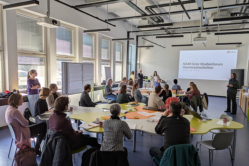 Teilnehmende beim Studienforum Geowissenschaften
