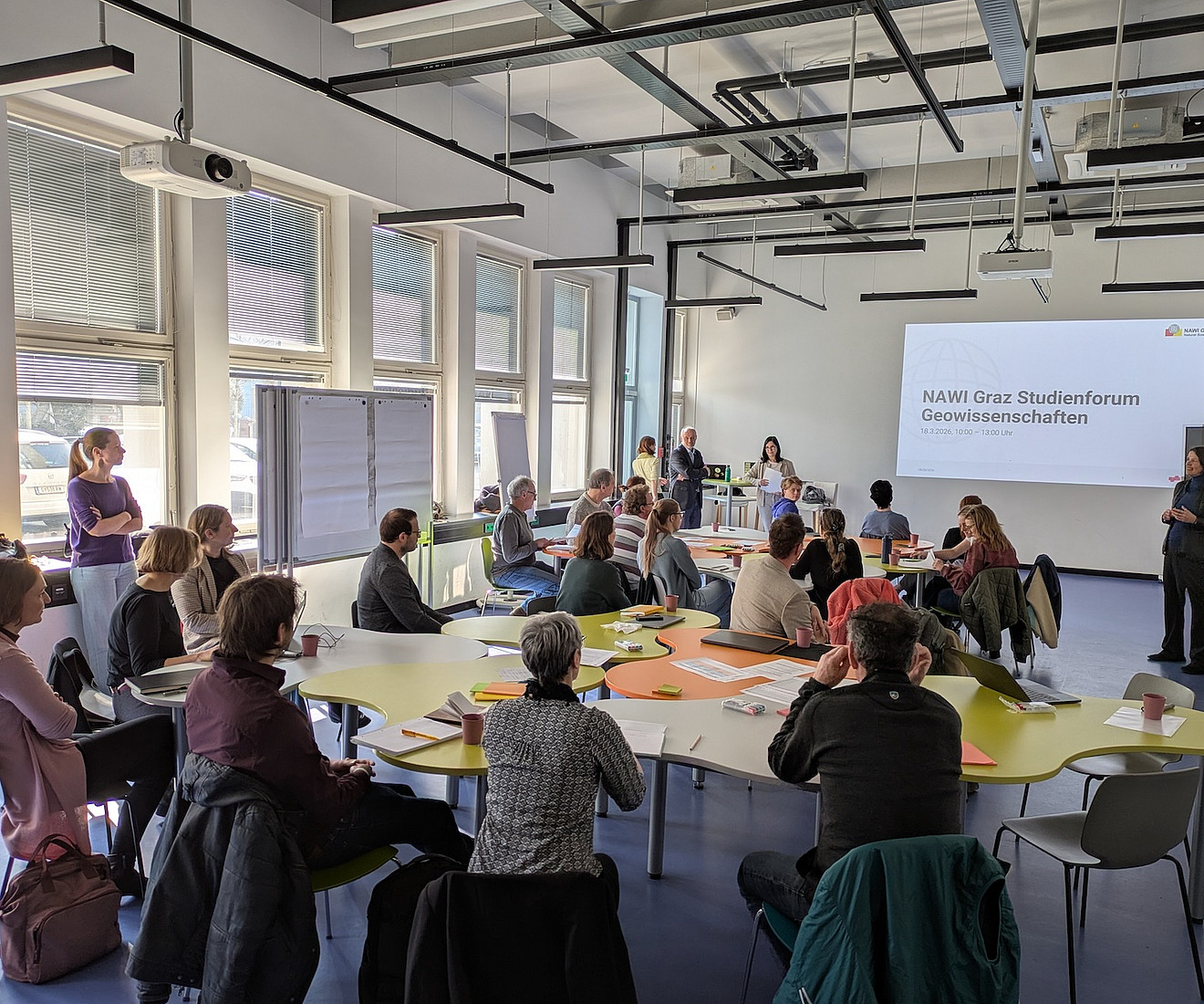 Teilnehmende beim Studienforum Geowissenschaften