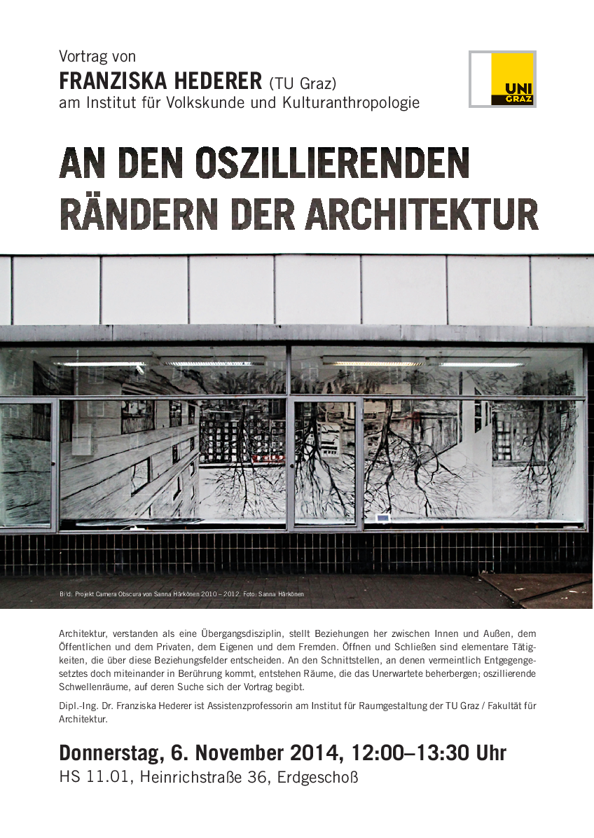 An den oszillierenden Rändern der Architektur 