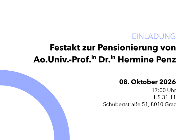 Banner Festakt Hermine Penz
