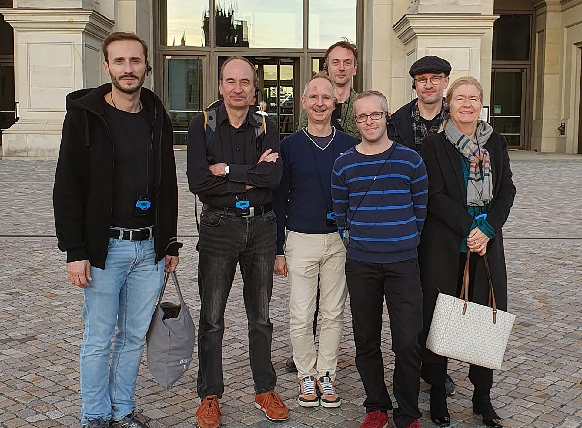 Gruppenfoto bei der Führung, 7 Personen ©Arnold Kienreich