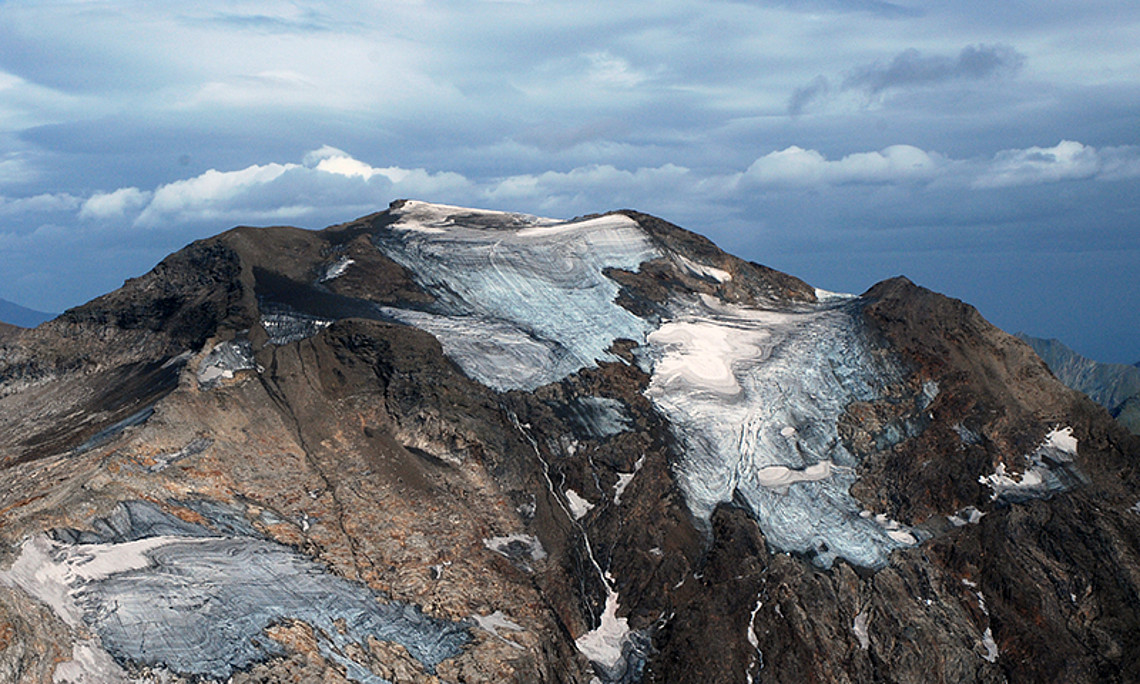 Der Rückzug der Gletscher, das Ansteigen der Schneefallgrenze und die Veränderung der Niederschläge infolge des Klimawandels bedrohen Wasserressourcen für Menschen und Ökosysteme. Foto: Wolfgang Schöner