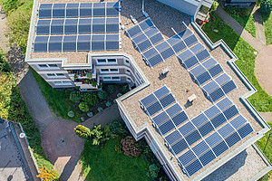 Photovoltaik auf Wohnhausdach
