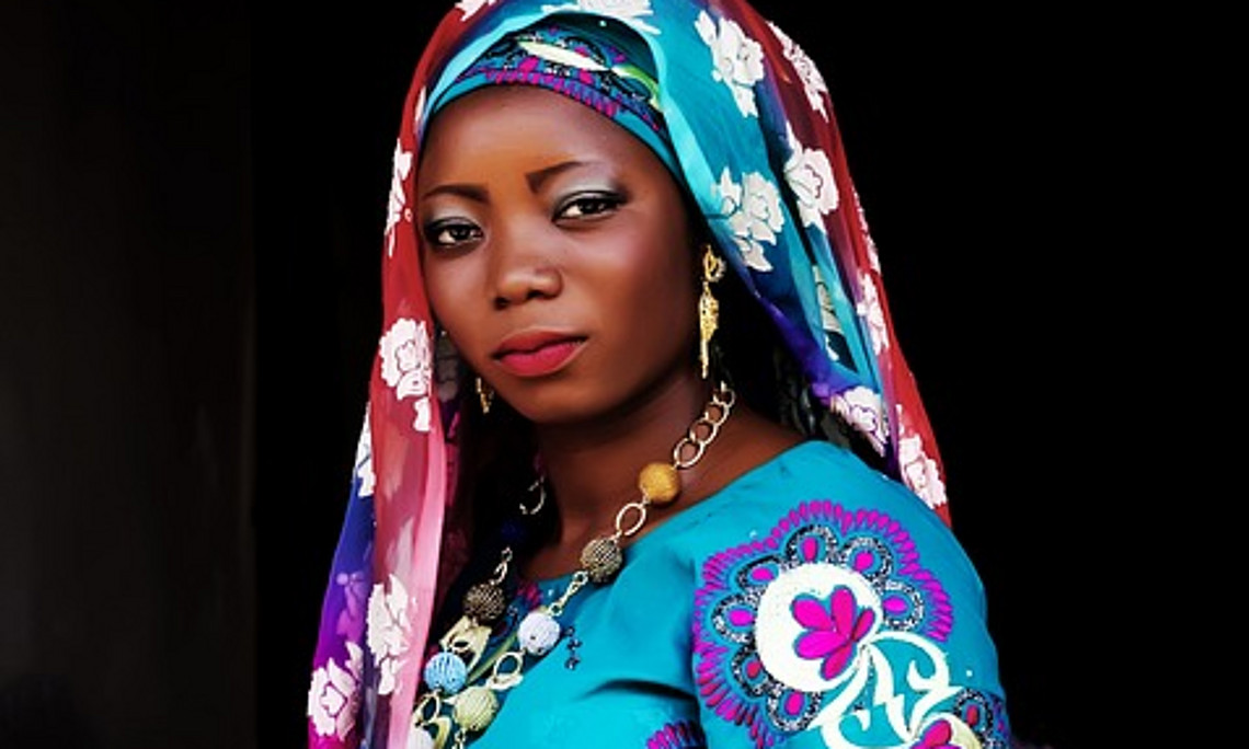 Afrikanische Frau, Nigeria